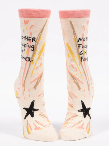Girl Power Crew Socks